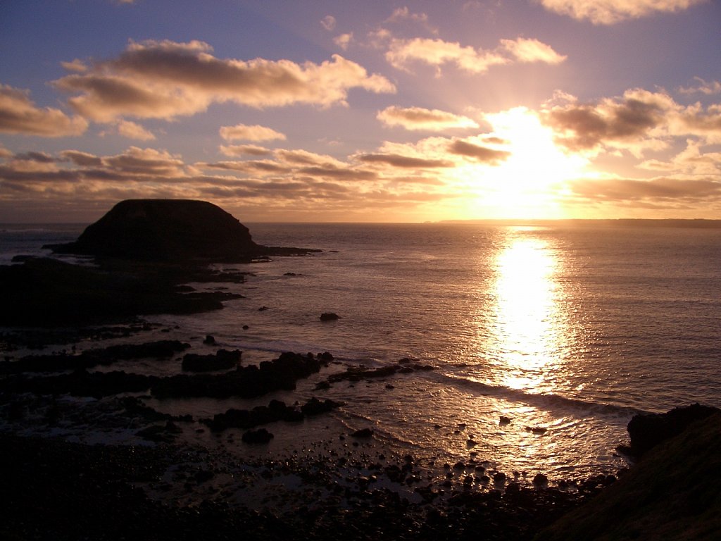 Sunset on Phillip Island