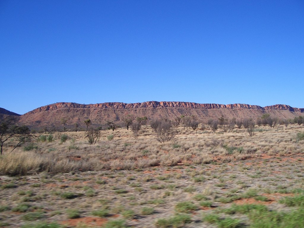 On the road to the Kings Canyon