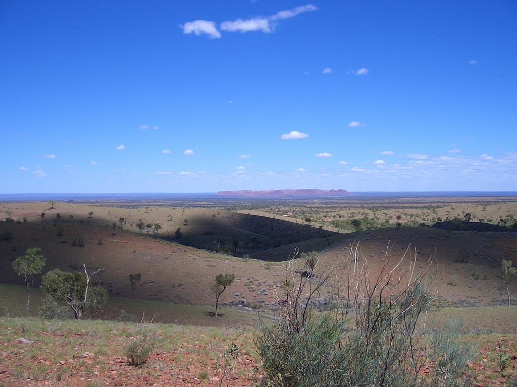 Outlook from a pass