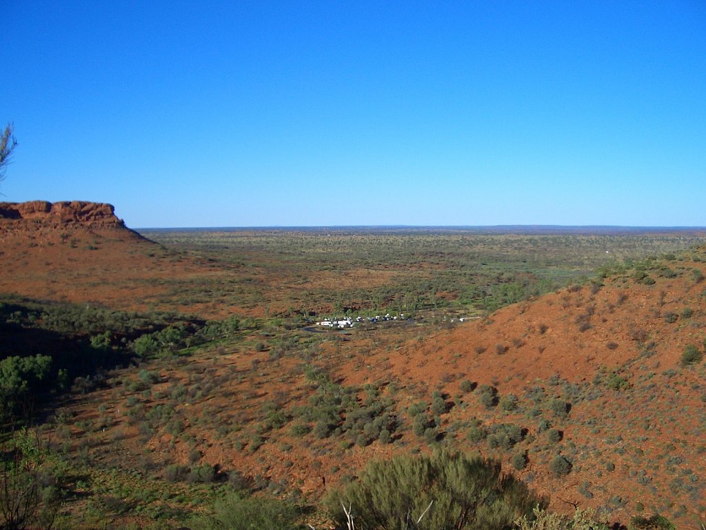 Outlook from Kings Canyon