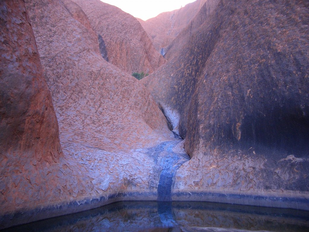 Water hole on Uluru