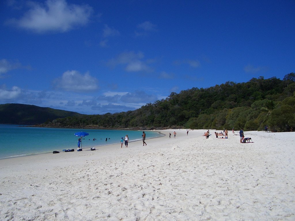 Snow white Whitehaven Beach