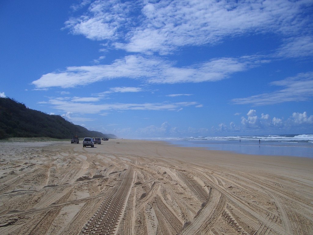 "Motorway" on Fraser Island