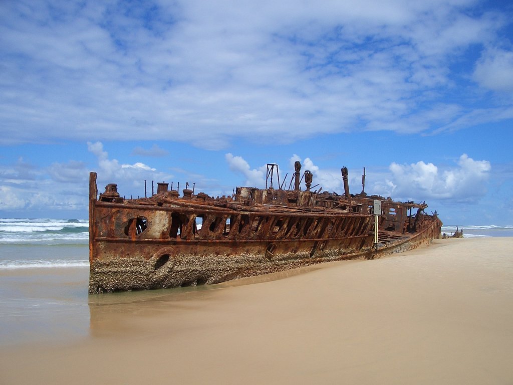 Wreck of the "Maheno"
