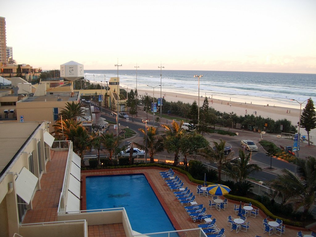View from the hotel