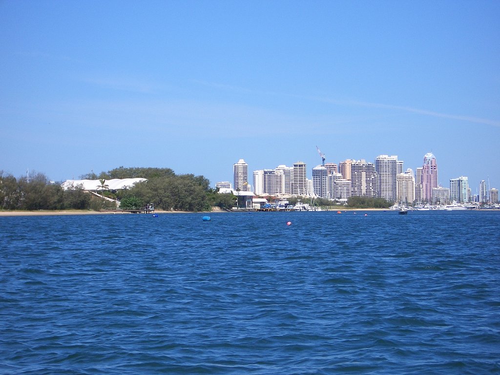 Skyline of Surfers Paradies