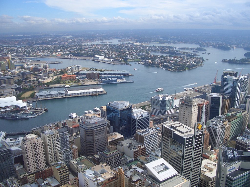 Outlook from Sydney Tower