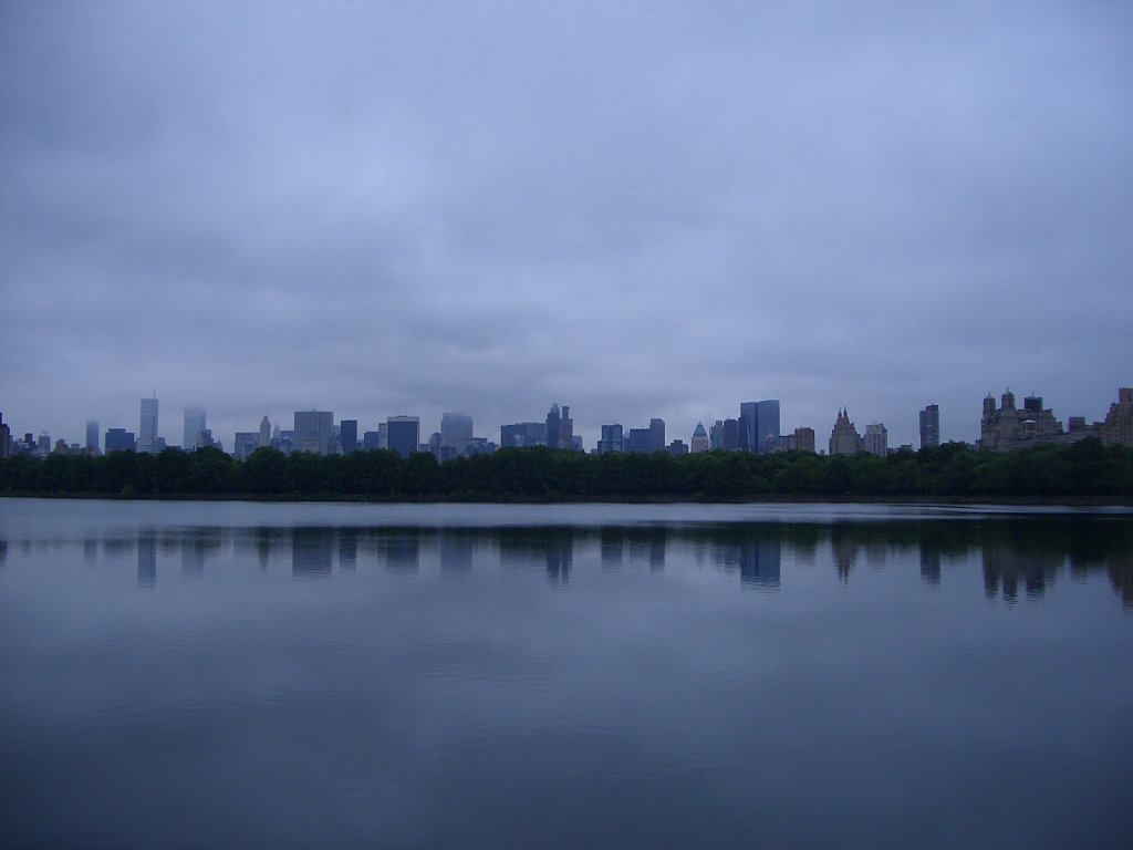 Skyline of Manhattan from Central Park
