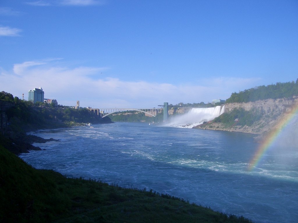 American Falls viewed from the Horseshoe Falls