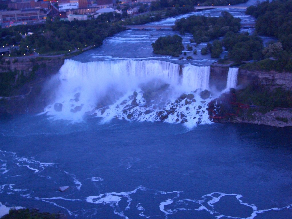 American Falls viewed from the Skylon Tower the