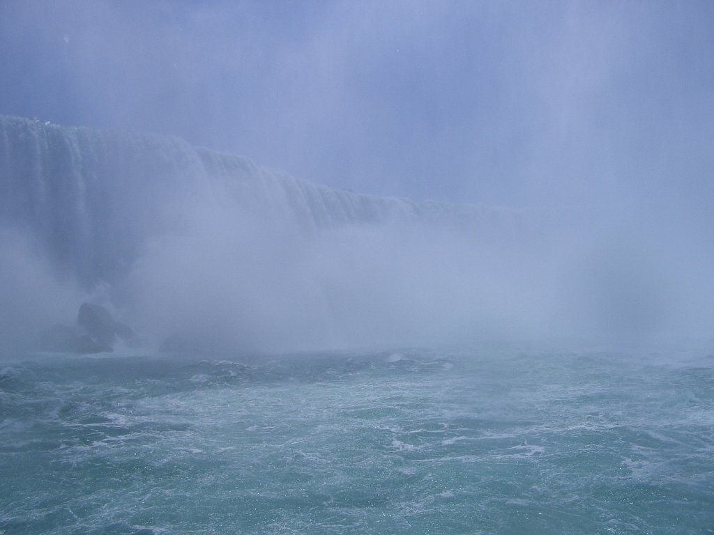Boat trip to the Niagara Falls