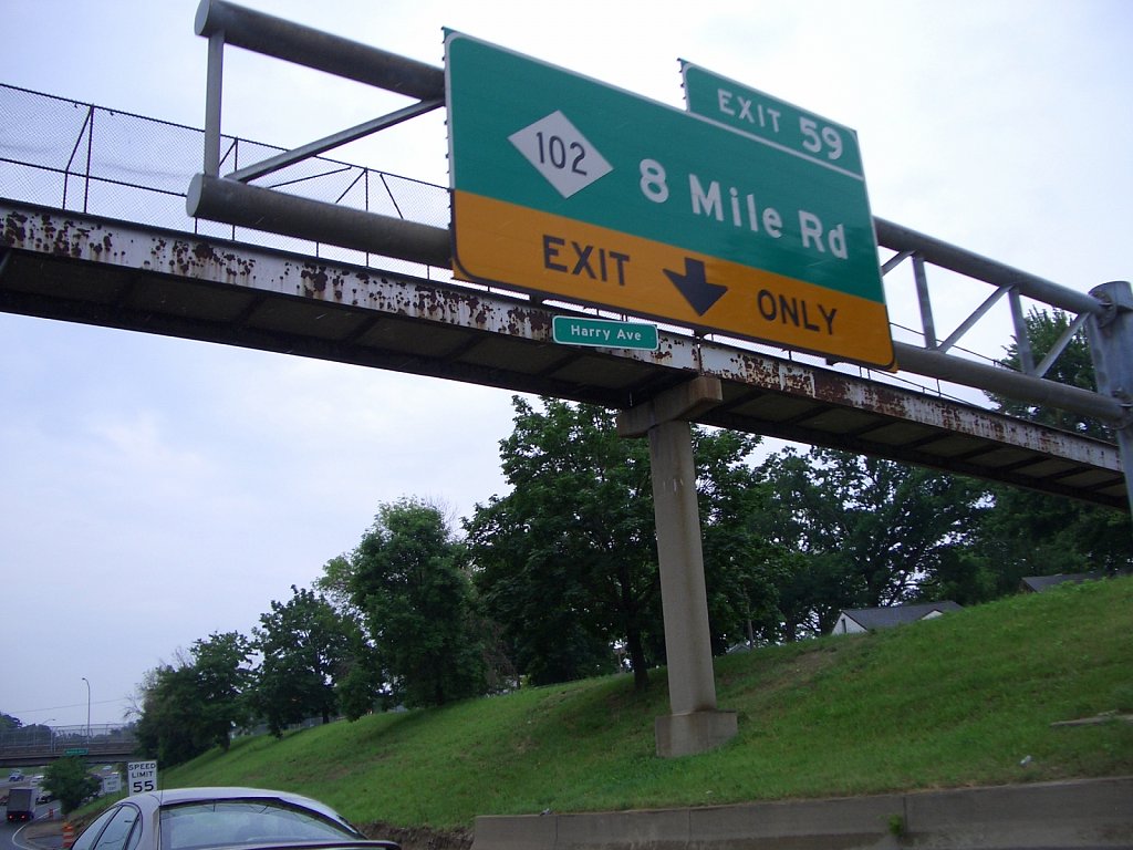 8 Mile Road, well-known through Eminem