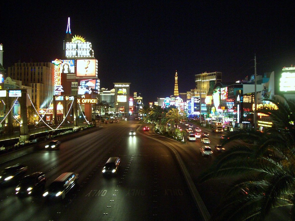 Las Vegas Strip at night