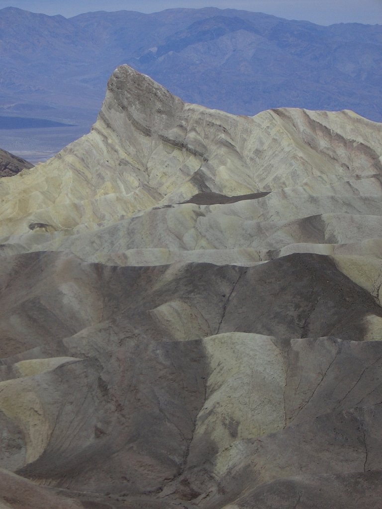 Colorful rock formations in Death Valley