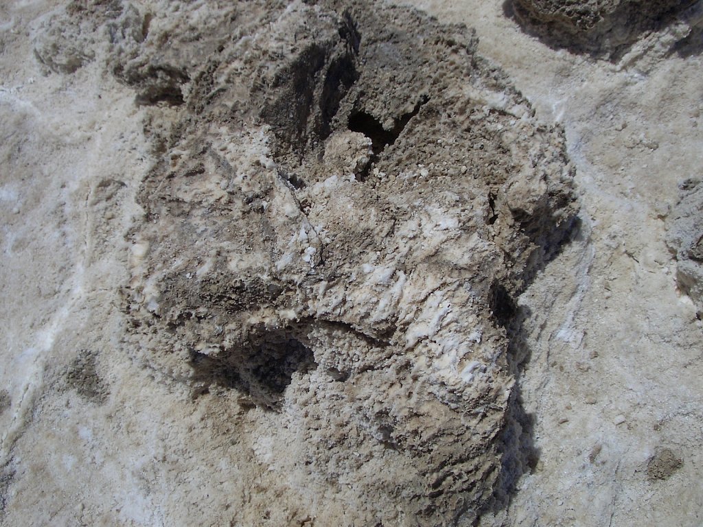 "Devils' Golf Course" in Death Valley