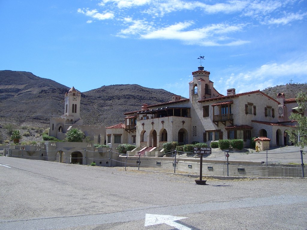 "Scotty's Castle" in Death Valley