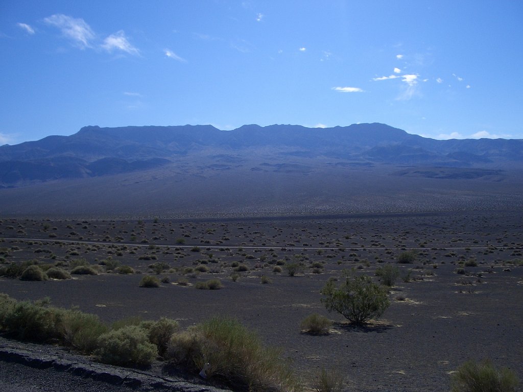 Vulcanic area in the Death Valley