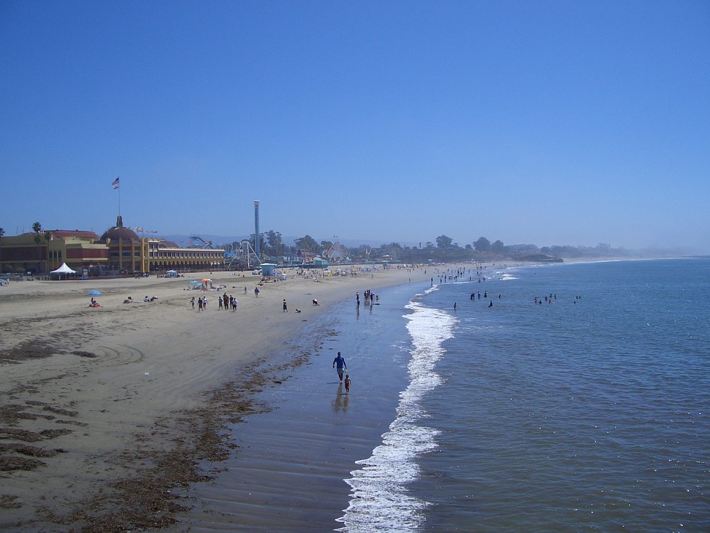 Pacific coast near Santa Cruz