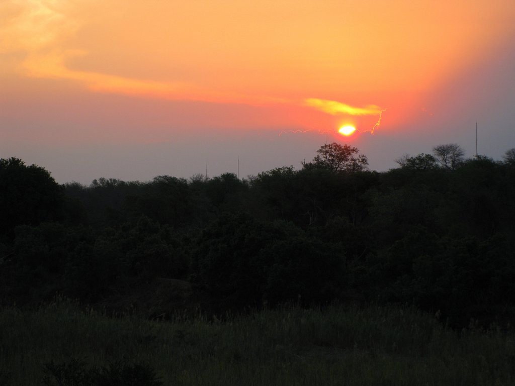 Sunset at Kruger Park