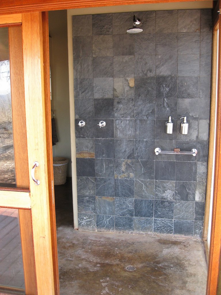 Open showerthe chalet