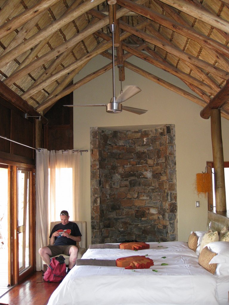 Main room of the chalet