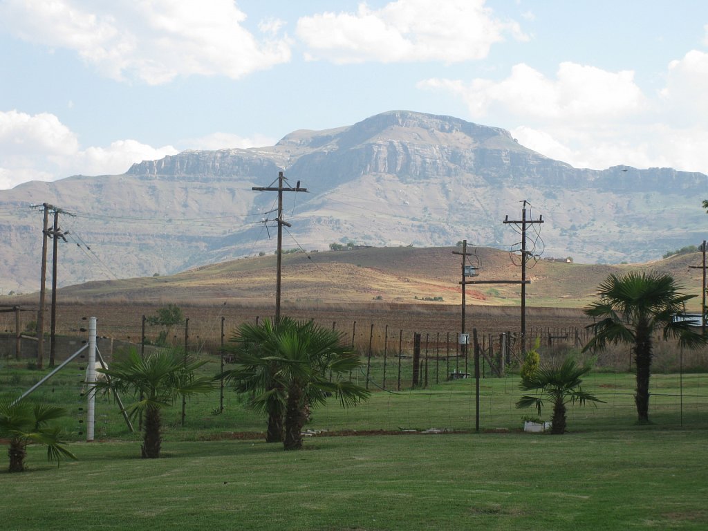 First view of the mountains