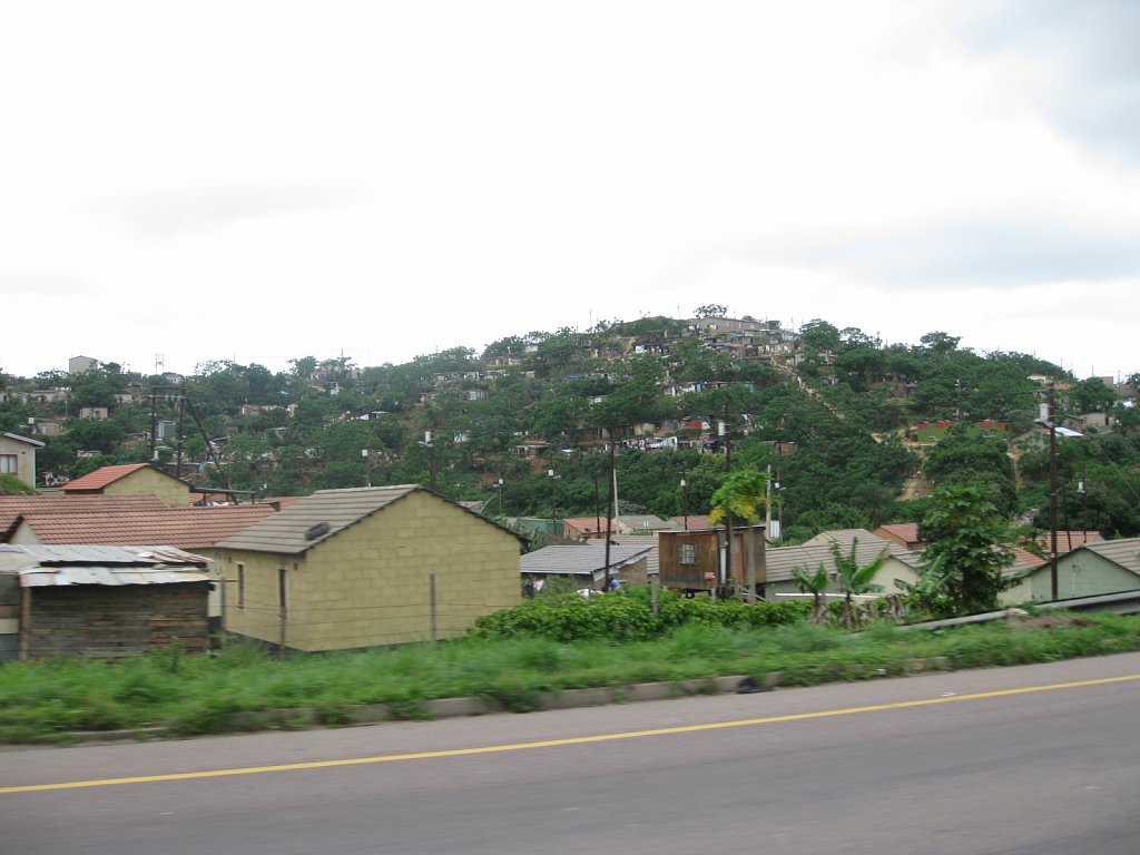 On the way to Margate: Homeland near Durban