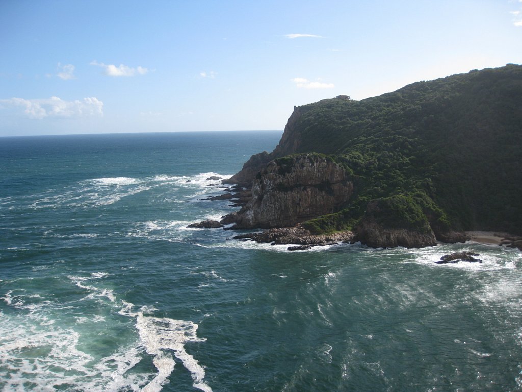 Western Heads viewed from Eastern Heads