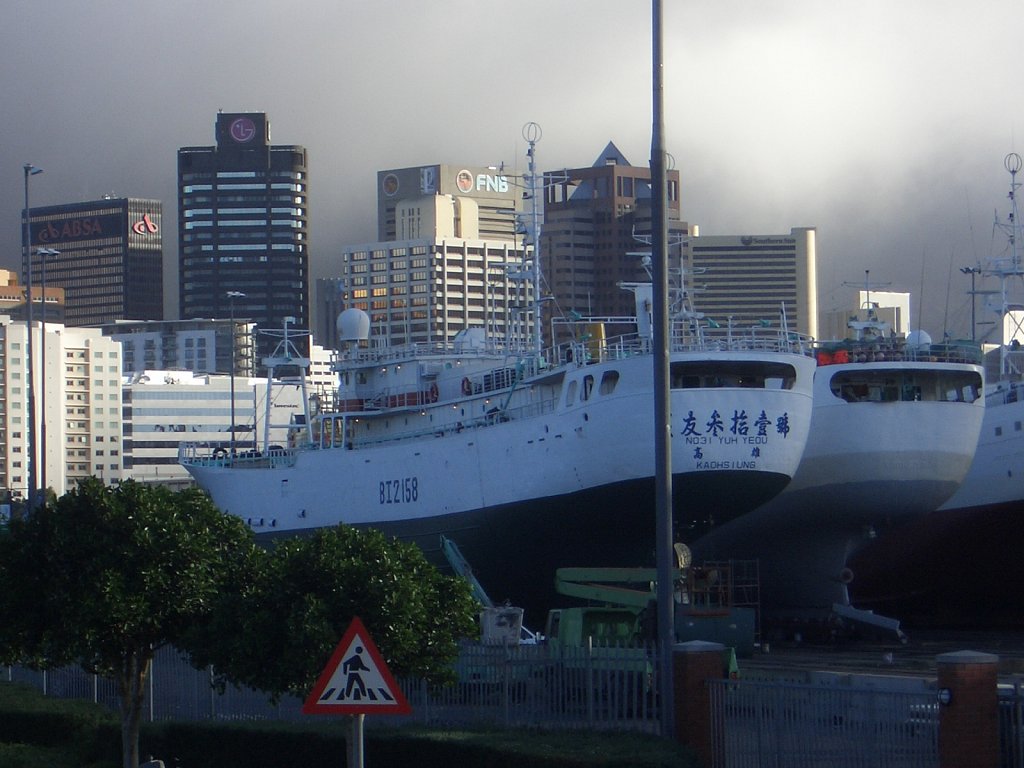 Cape Town viewed from Waterfront