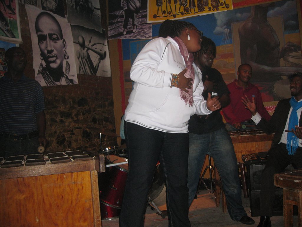 Musician in "Mama Africa"