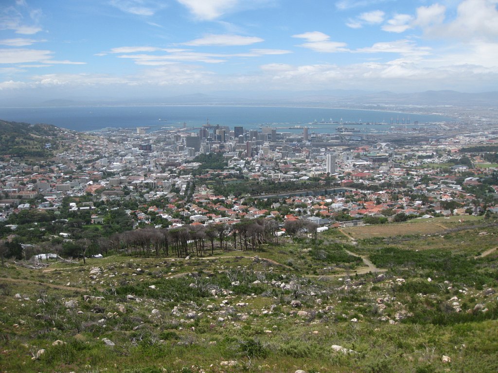 Overview over Cape Town