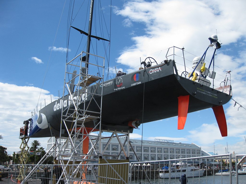 Volvo Ocean Race boat