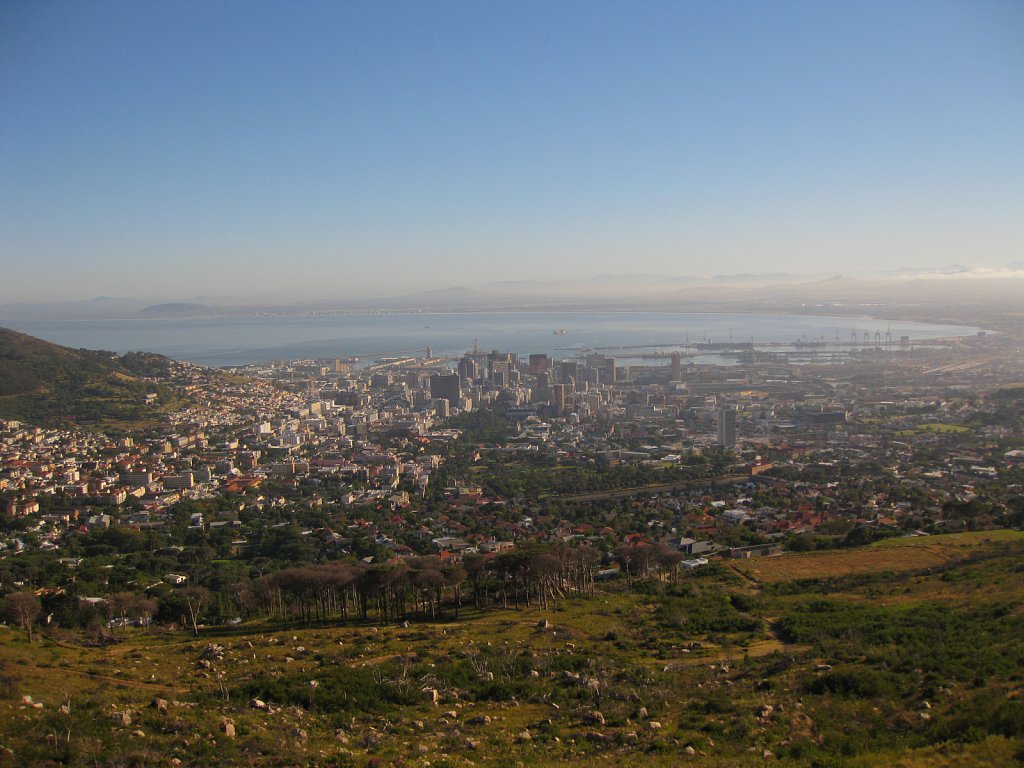 Table Mountain: View from cable car station