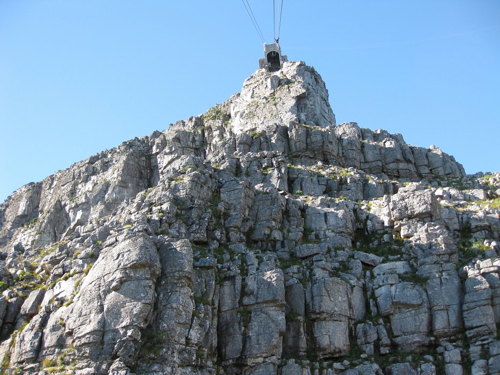 Table Mountain: View from cable car