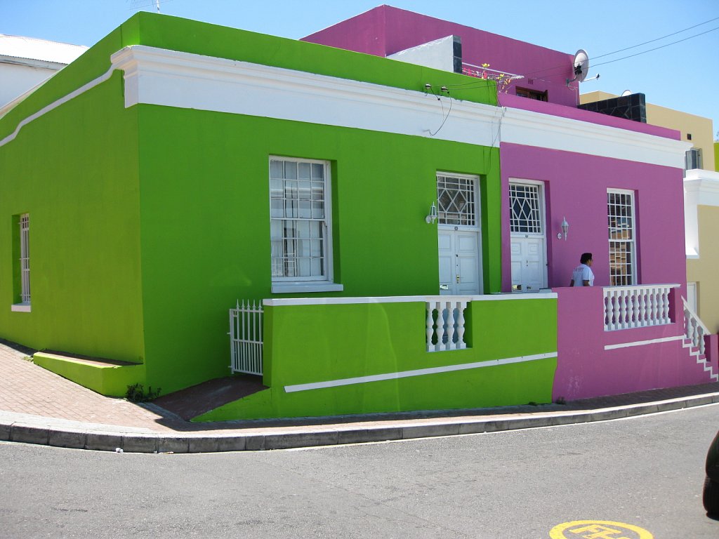 Colorful houses in Bo-Kaap