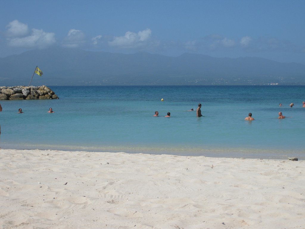 Beach at the hotel