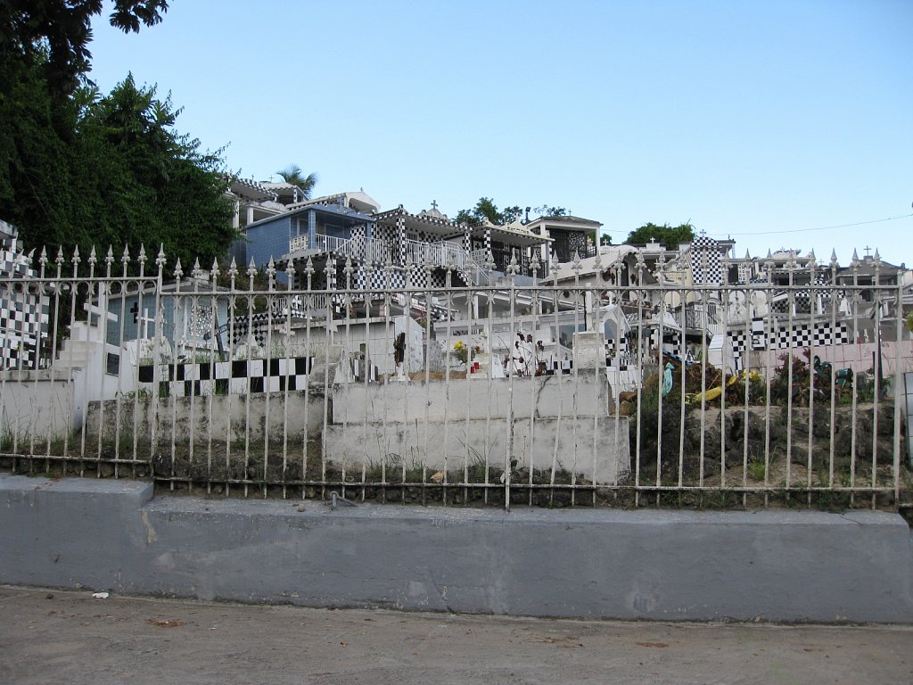Caribbean cemetery