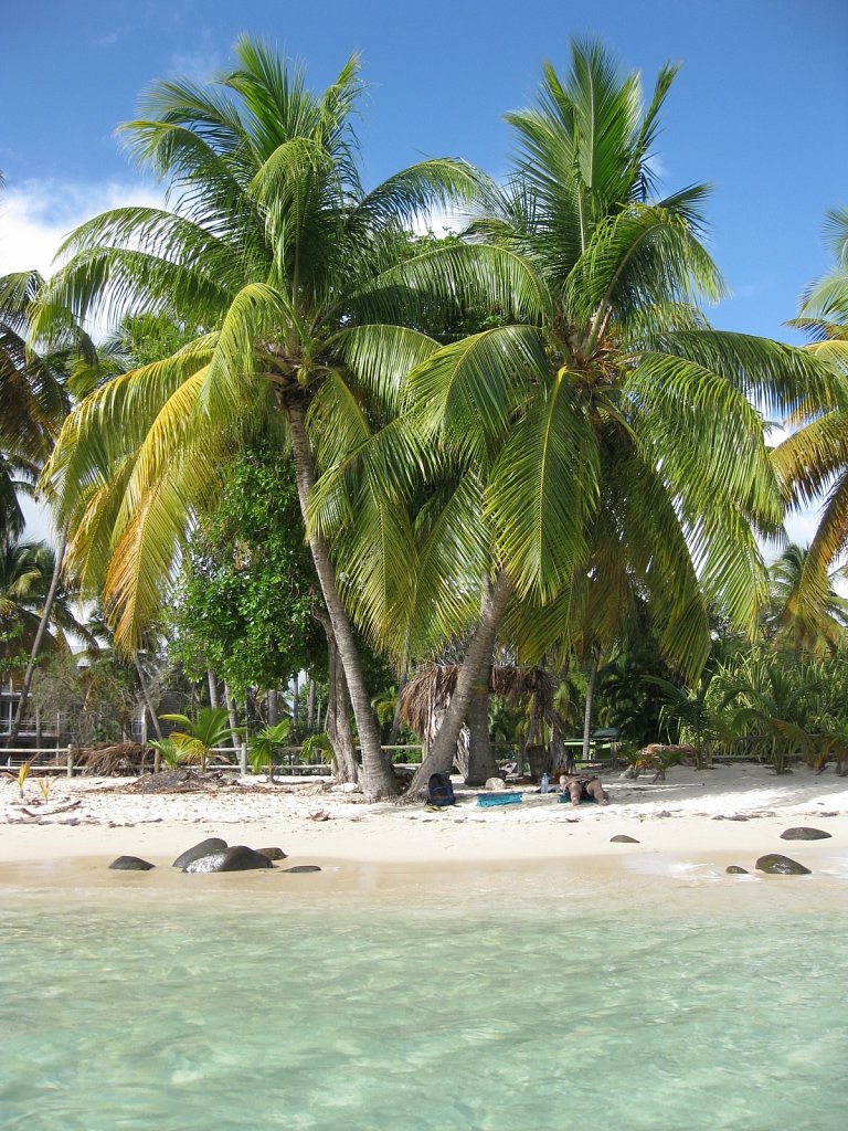 Beach "La Caravelle" in Sainte-Anne