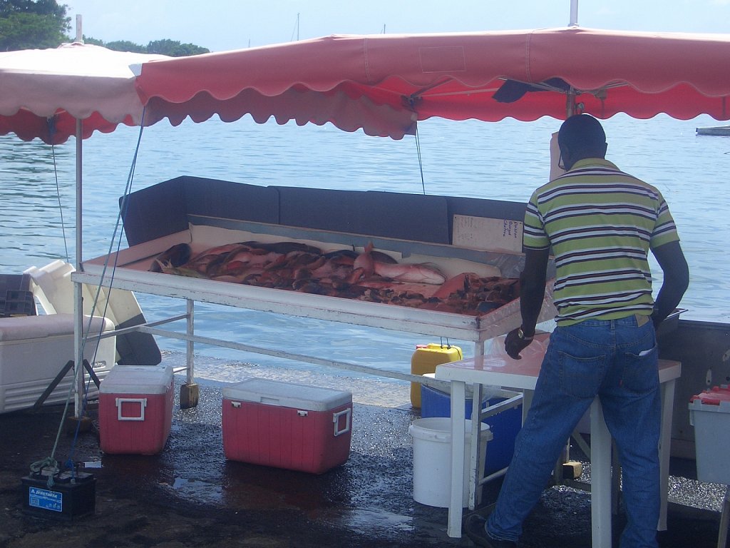 Market in Pointe-à-Pitre
