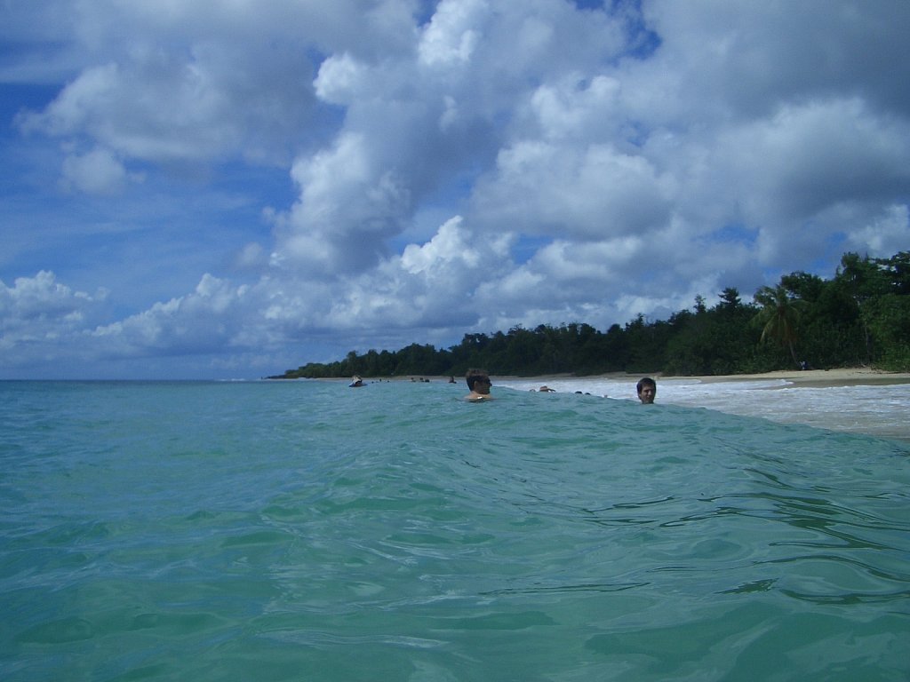 Beach "La Plage des Salines" near Sainte-Anne