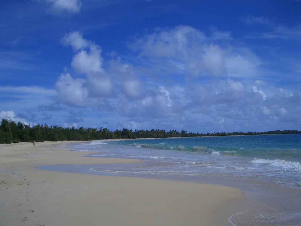 Beach "La Plage des Salines" near Sainte-Anne