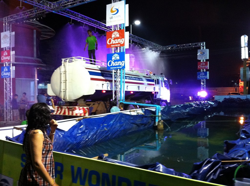 Water supply for Songkran