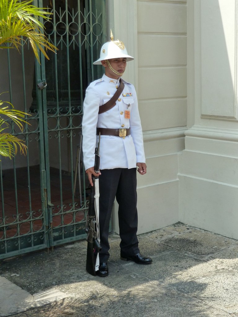 Royal Guard in Grand Palace
