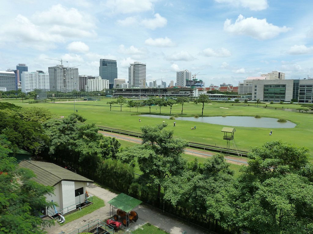 Area of the Royal Bangkok Sports Club in the center of Bangkok