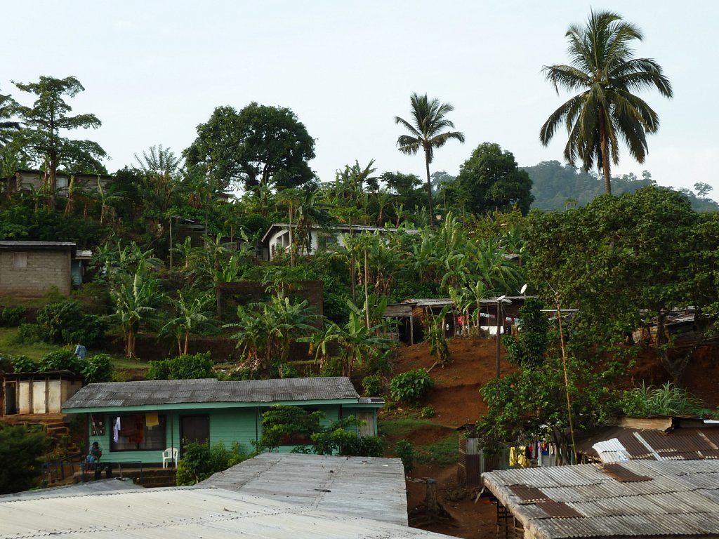 View from the hotel in Limbe