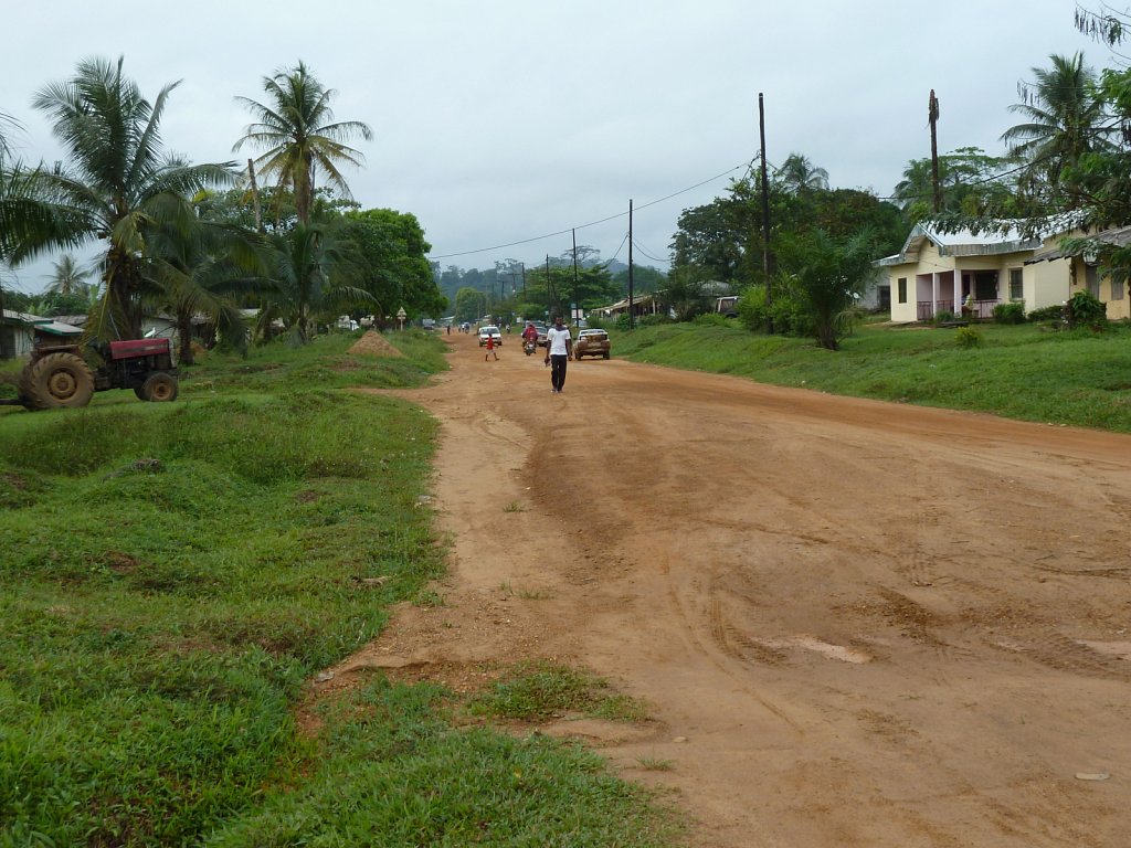 Main street in Mundemba