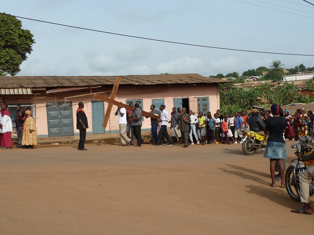 Easter procession in Bamenda