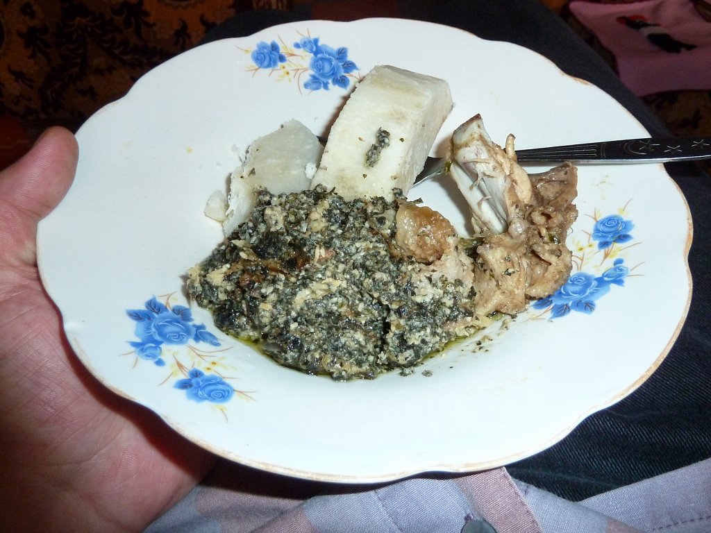 Traditional Cameroonian food