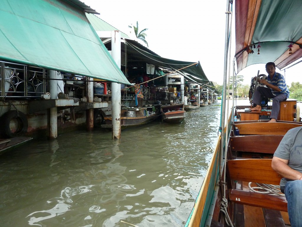 Long Tail boat trip at Bangkok Khlongs