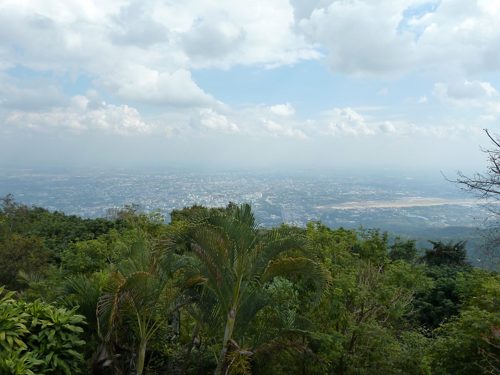 Outlook from Wat Phrathat Doi Suthep